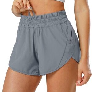 Women's Athletic Shorts in Slate Gray